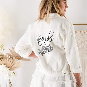 ✨ Bride White Denim Jacket ✨